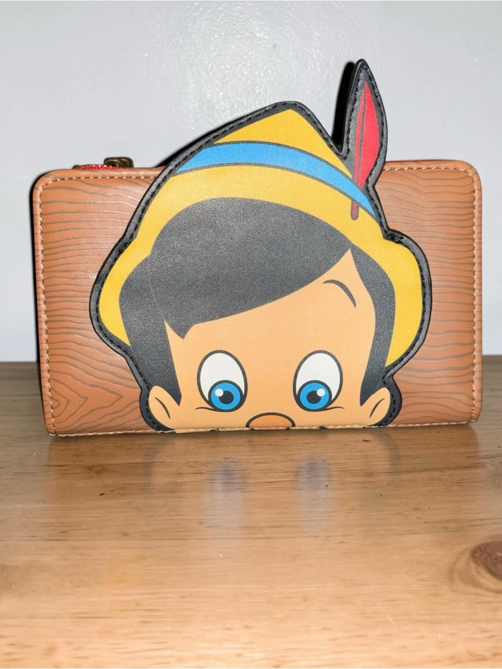 Loungefly Pinocchio Wallet - Brown, Yellow, Blue, Red, Black